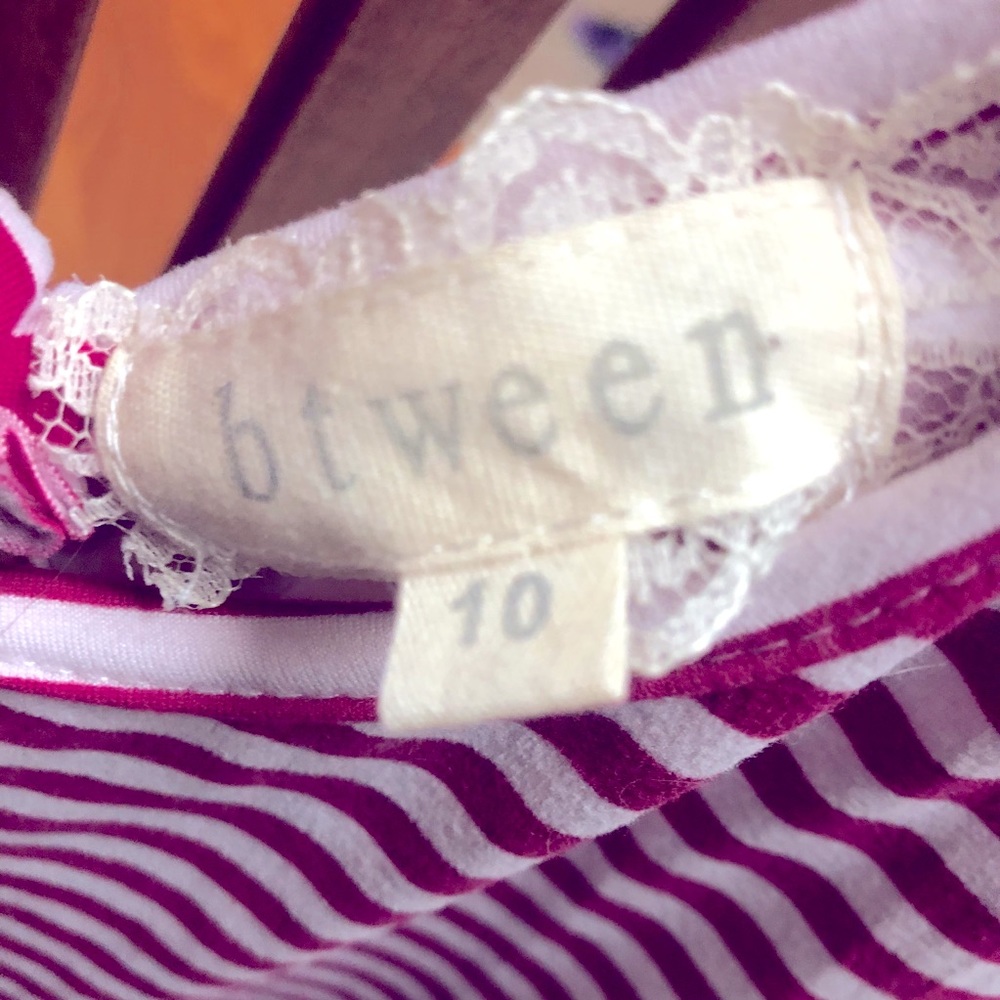 Red and white dress size 12